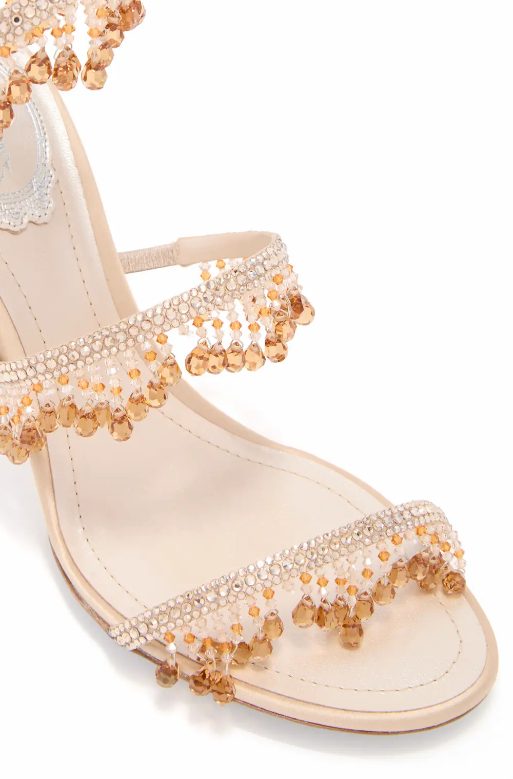 Rene Caovilla JAHANARA NUDE SANDAL 80