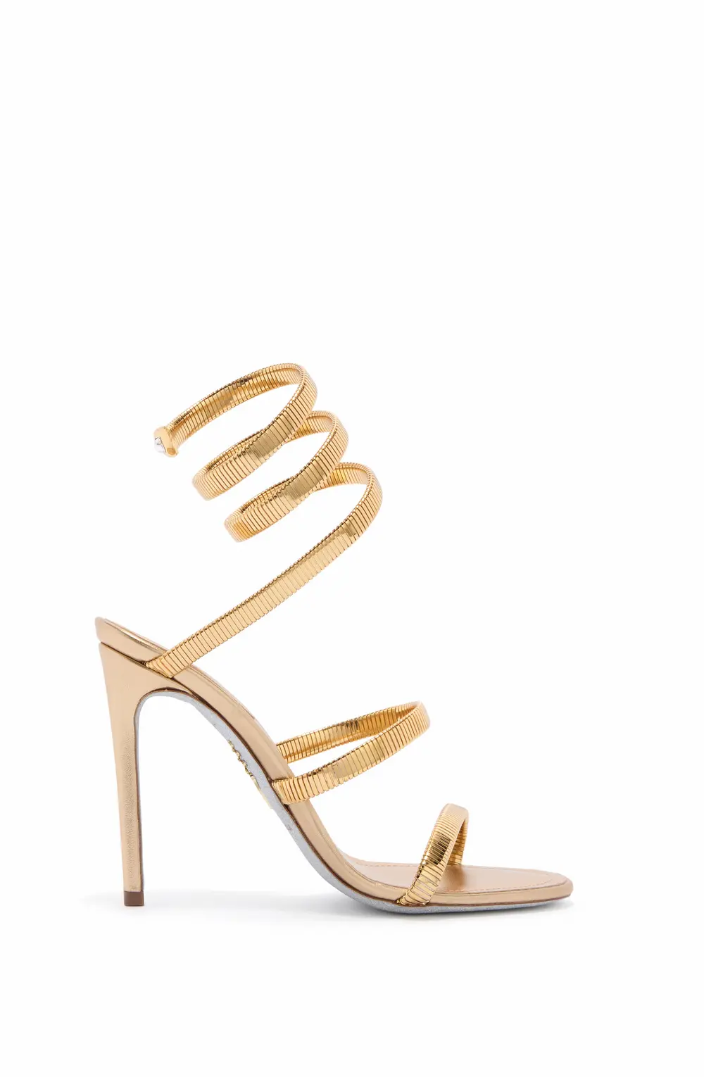 Rene Caovilla JUNIPER GOLD SANDAL 105