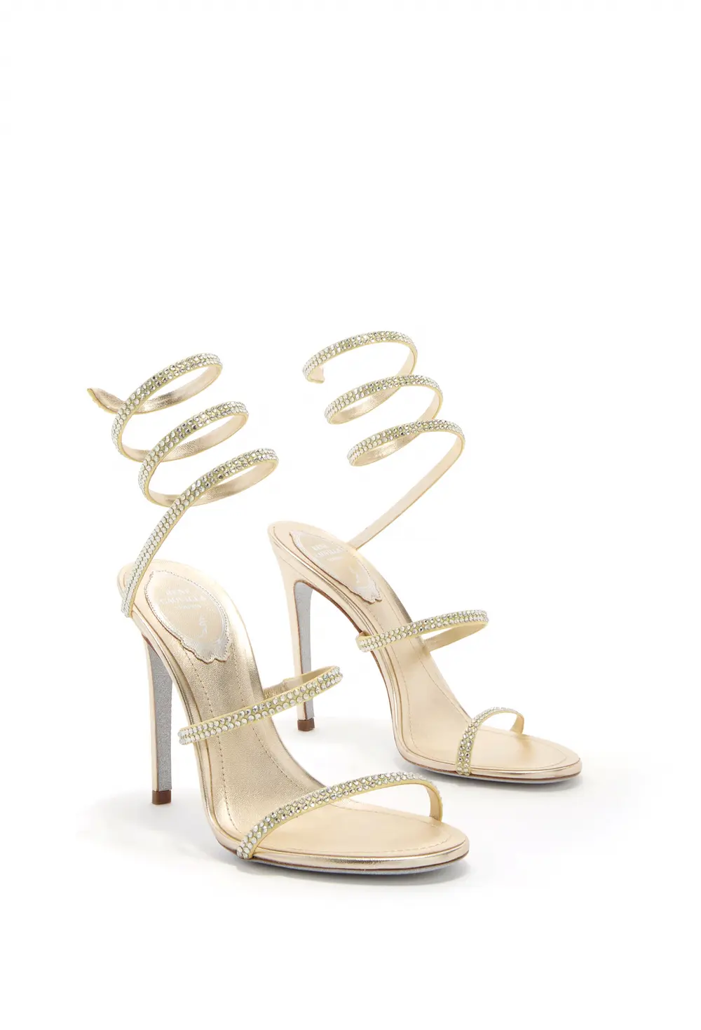Rene Caovilla CLEO BUTTER YELLOW SANDAL 105