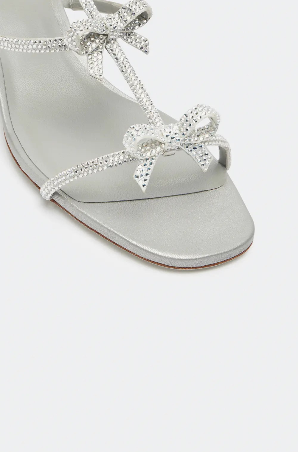 Rene Caovilla Caterina Silver Sandal 35