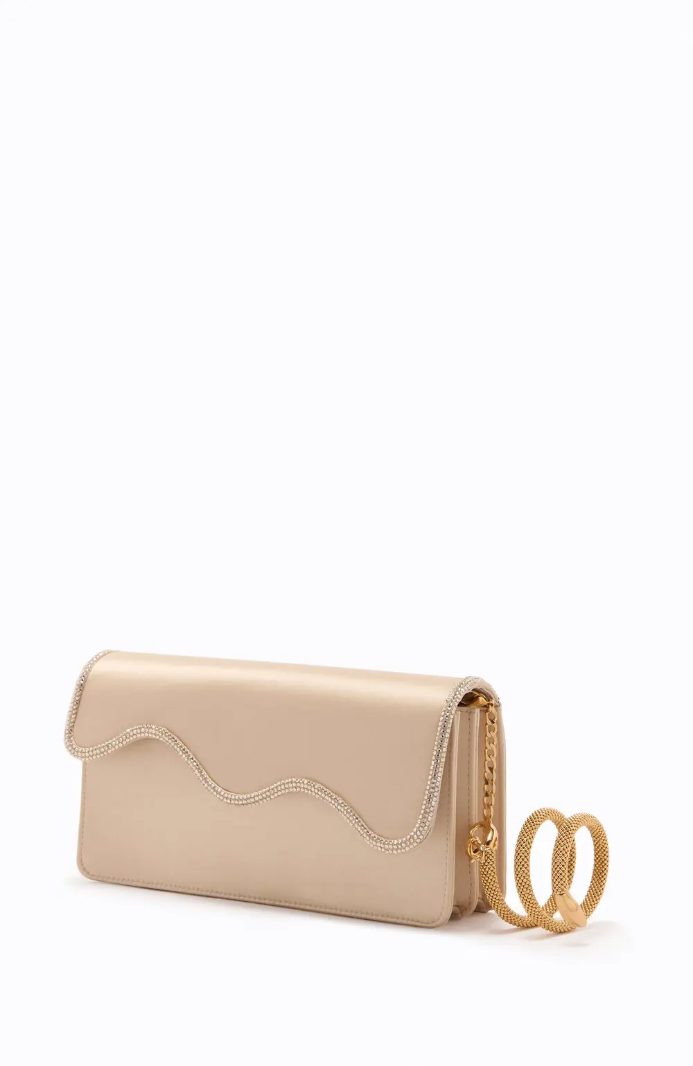 Rene Caovilla ONDA GOLD CLUTCH