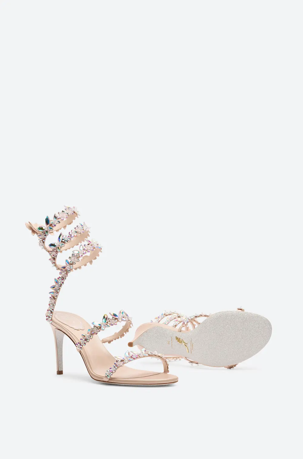 Rene Caovilla EDEN NUDE SANDAL 80