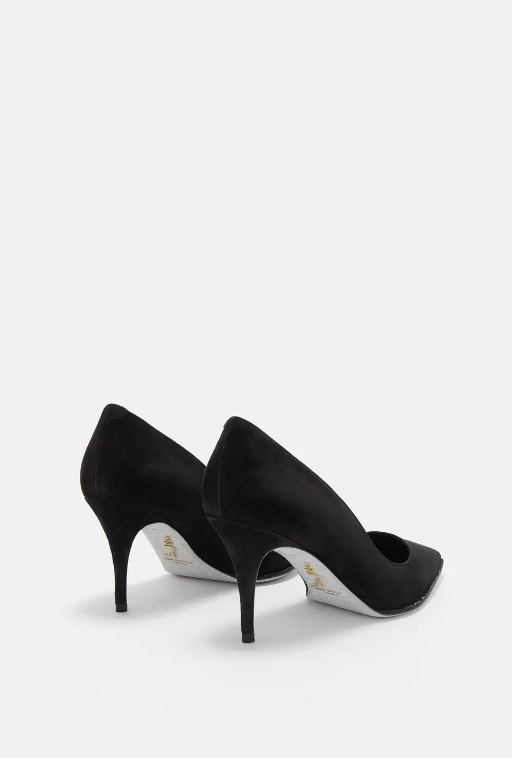 Rene Caovilla TAYLOR BLACK PUMP 80