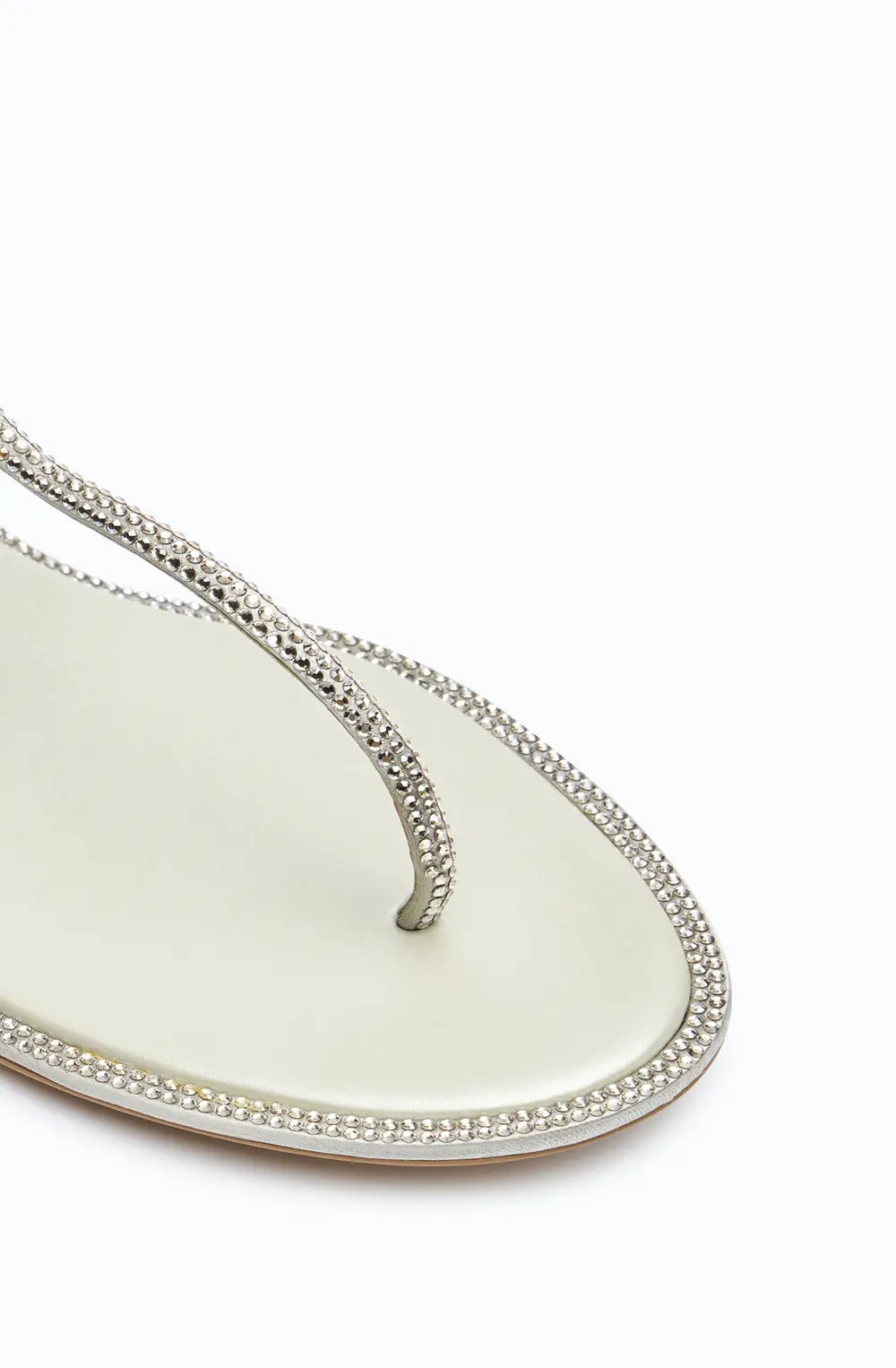 Rene Caovilla Flat Flip Flops Diana