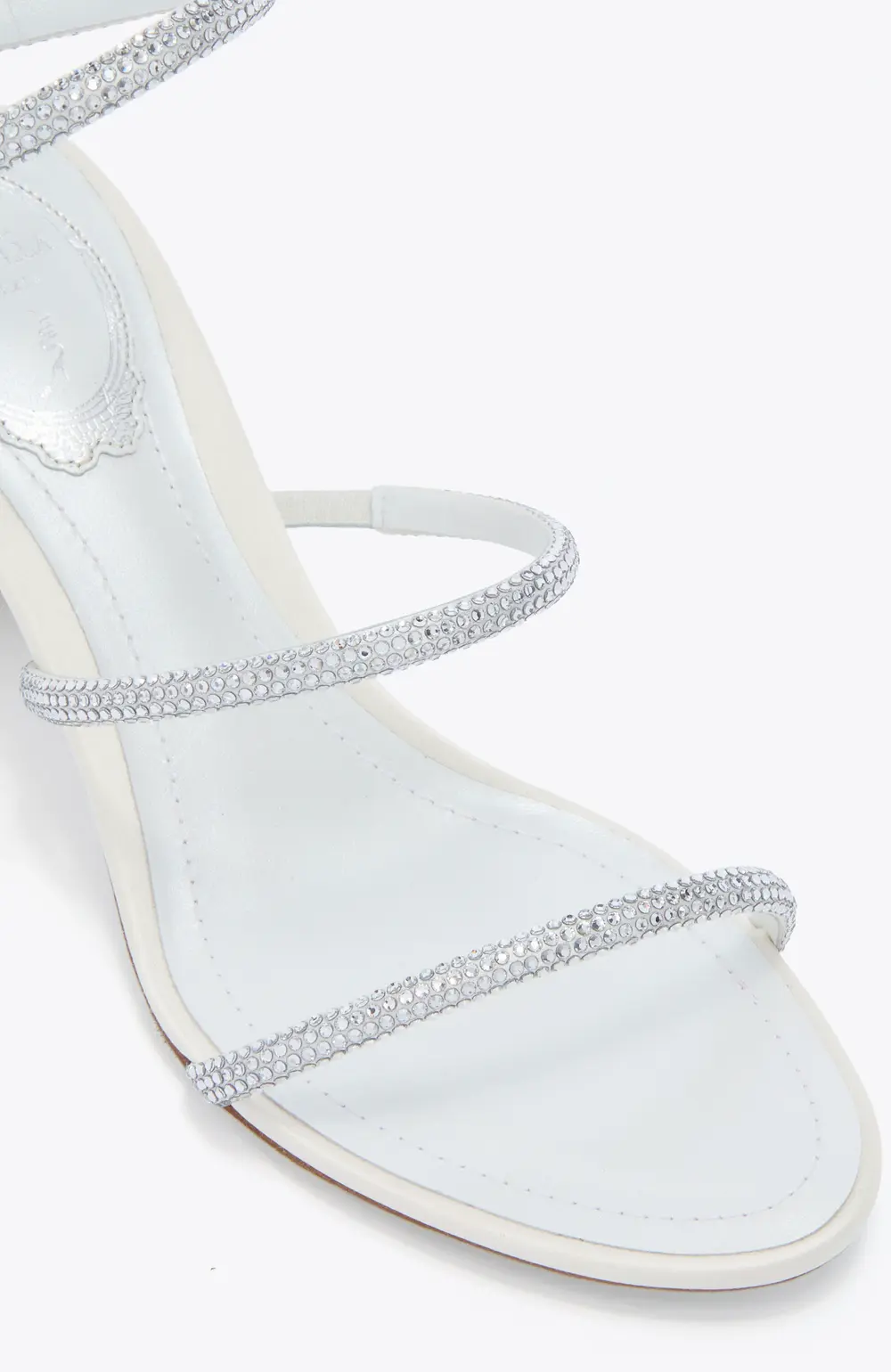 Rene Caovilla CLEO WHITE SANDAL 50