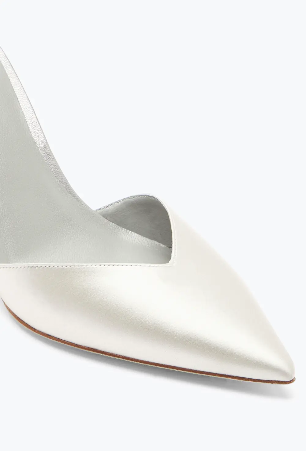 Rene Caovilla Cleo Grey Pump 80