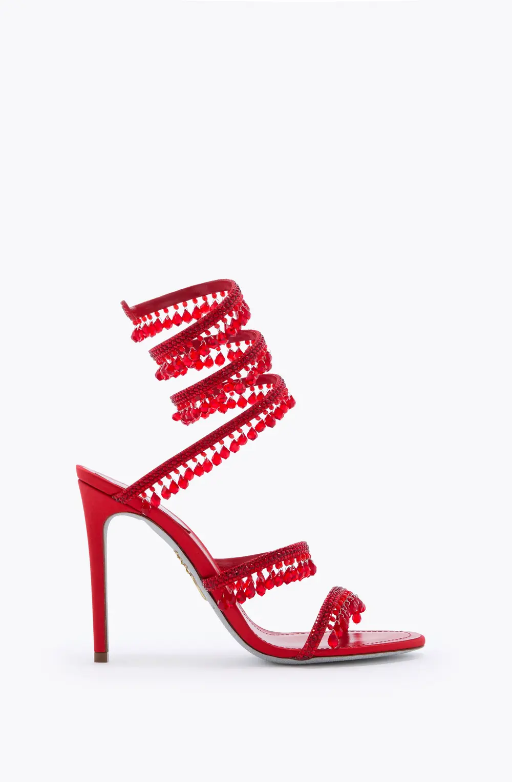 Rene Caovilla CHANDELIER RED SANDAL 105