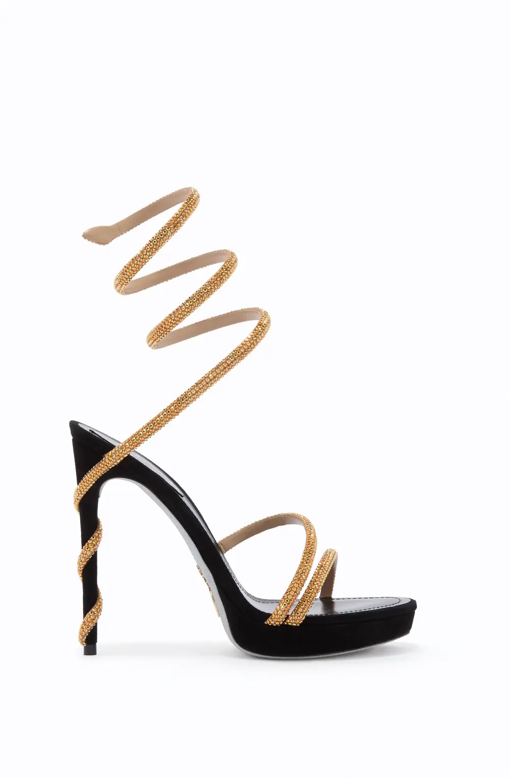 Rene Caovilla MARGOT HONEY PLATFORM SANDAL 120