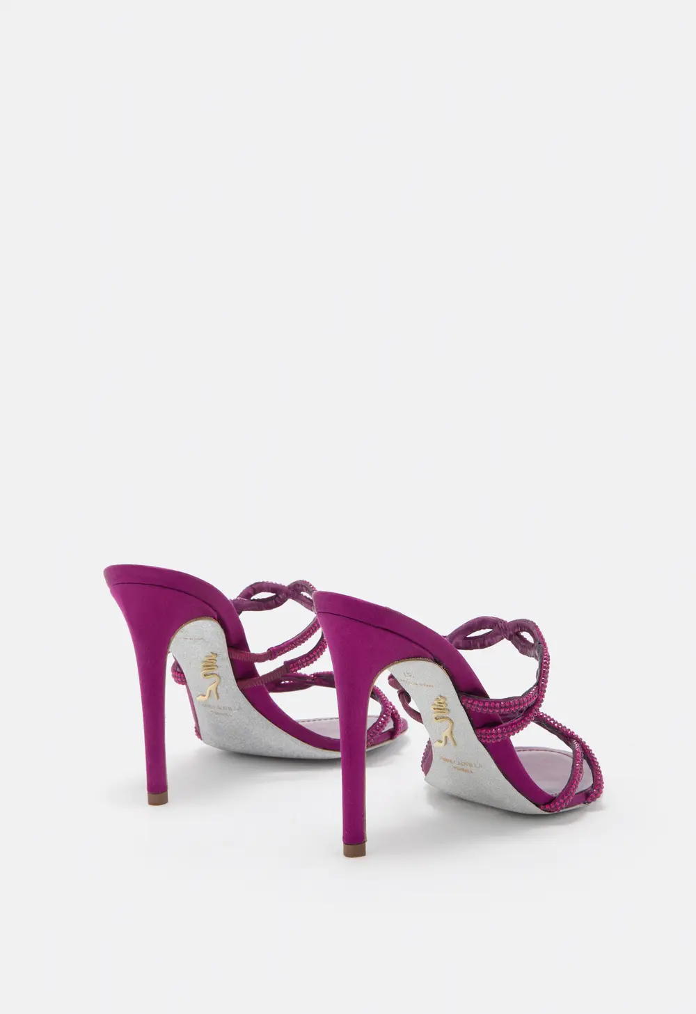 Rene Caovilla BRAID PORPORA MULE 80
