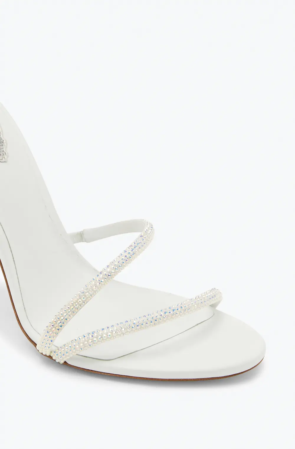 Rene Caovilla MARGOT SWAROVSKI WHITE SANDAL JEWEL