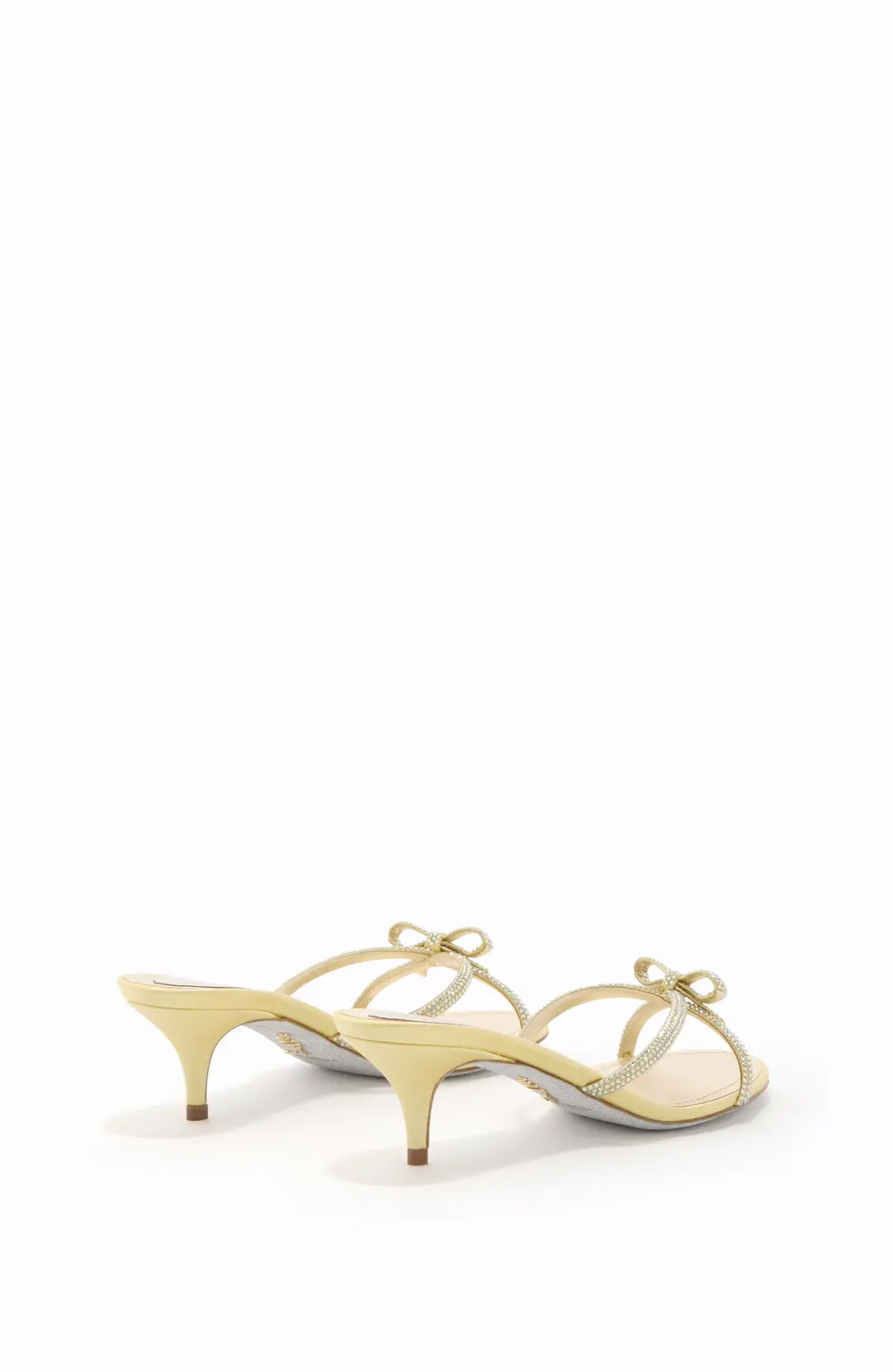 Rene Caovilla LYNETTE BUTTER YELLOW MULE 50