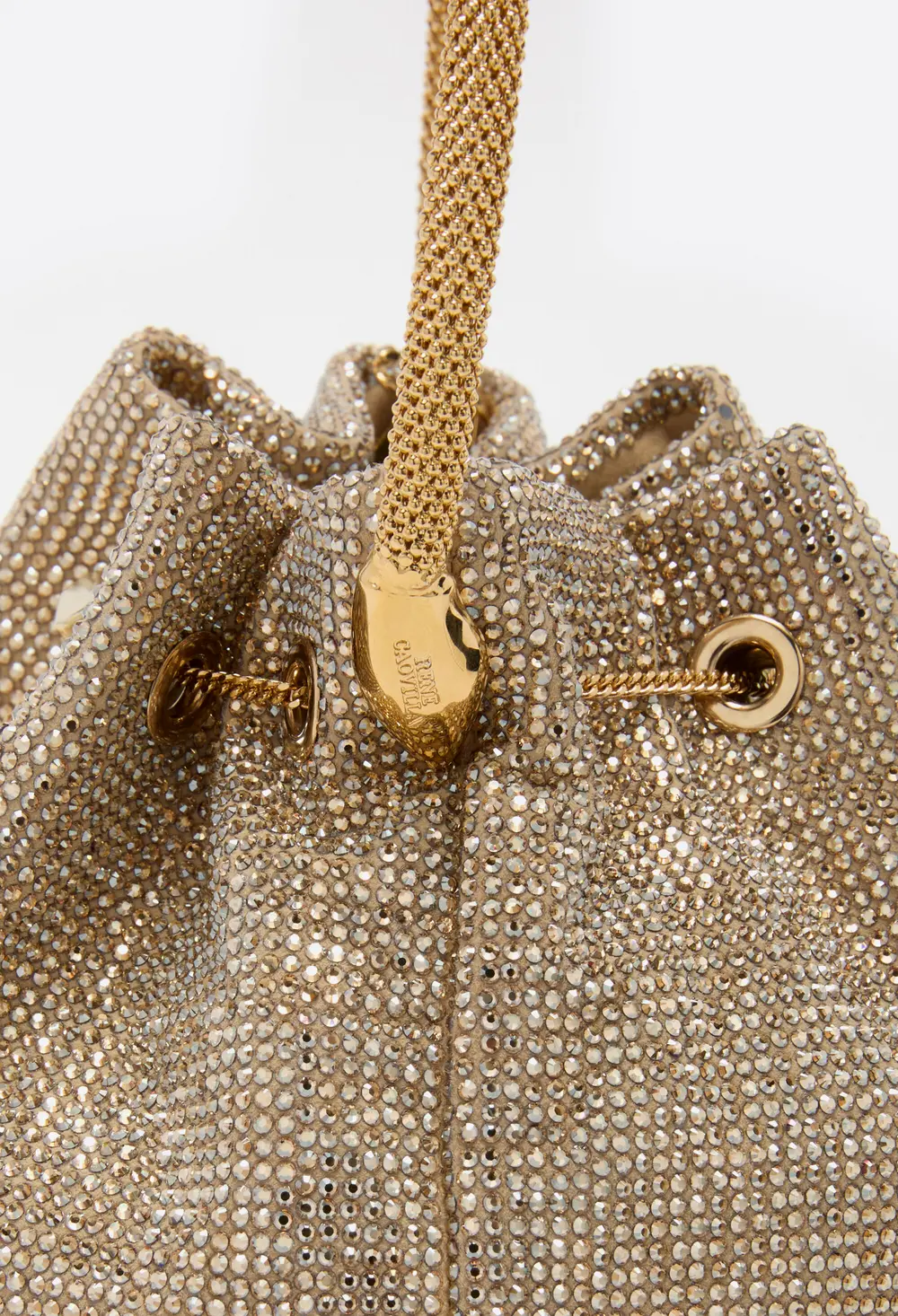 Rene Caovilla DEVA GOLD MINI BAG