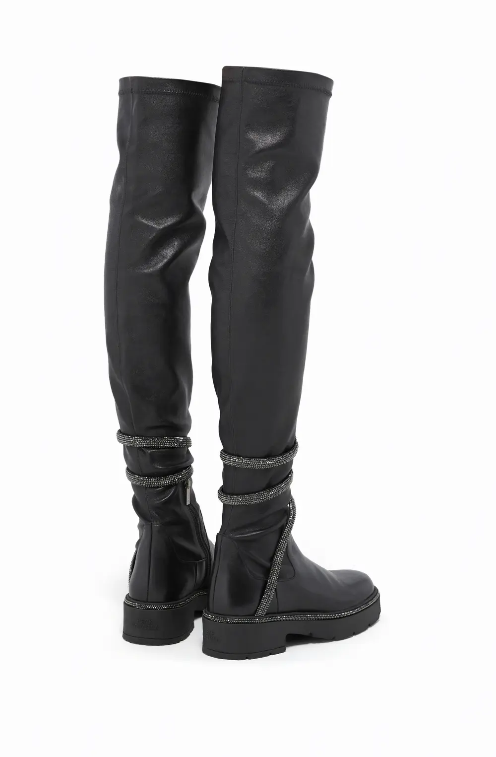 Rene Caovilla CLEO BLACK CUISSARD BOOT 50