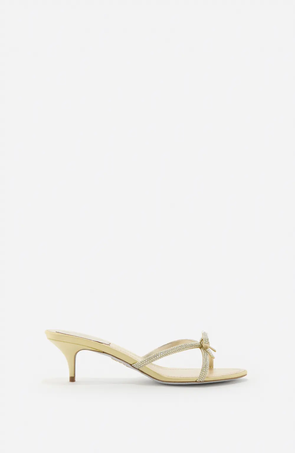 Rene Caovilla LYNETTE BUTTER YELLOW MULE 50