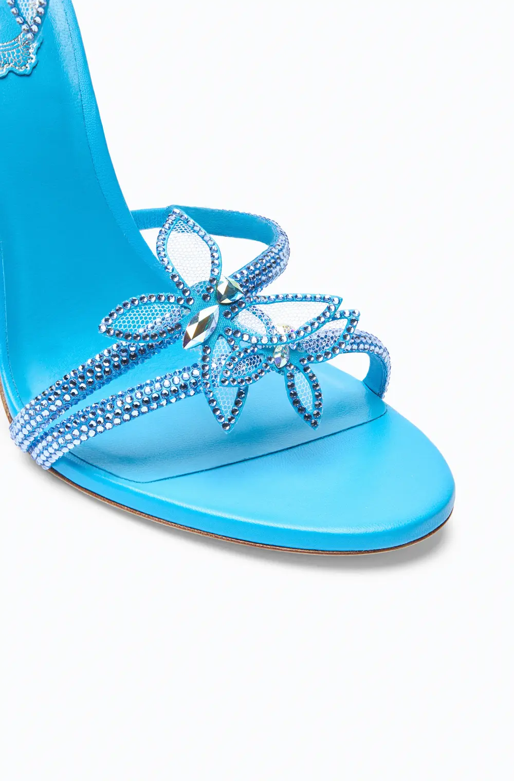 Rene Caovilla Margot Turquoise Butterfly Sandal 105