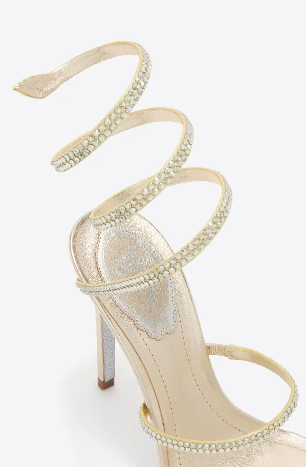 Rene Caovilla CLEO BUTTER YELLOW SANDAL 105