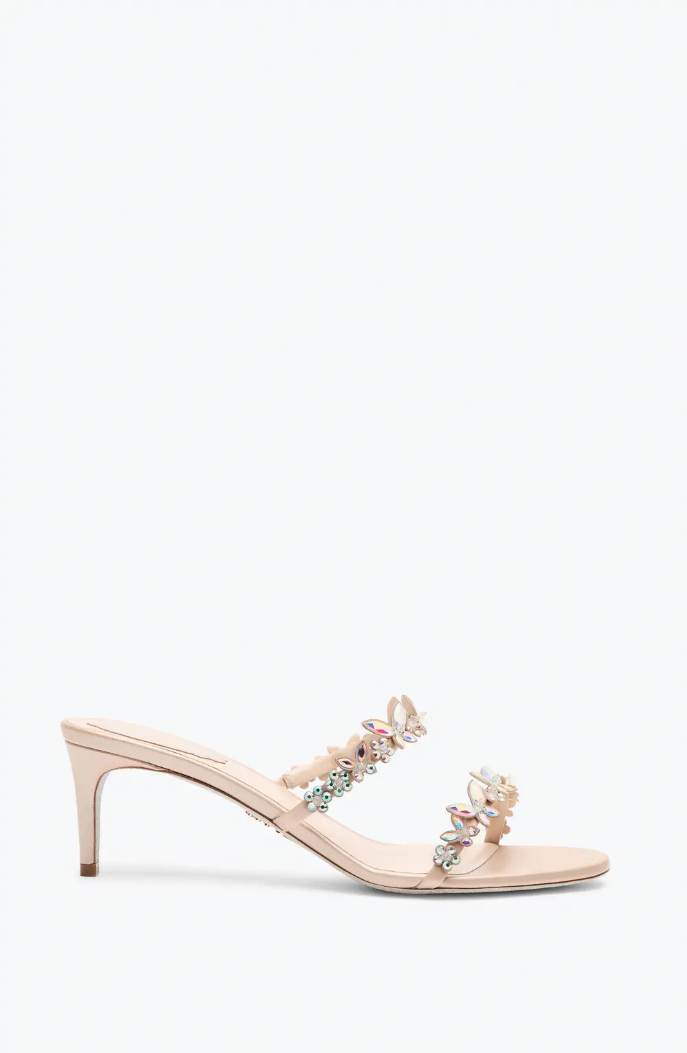 Rene Caovilla EDEN NUDE MULE SANDAL 60