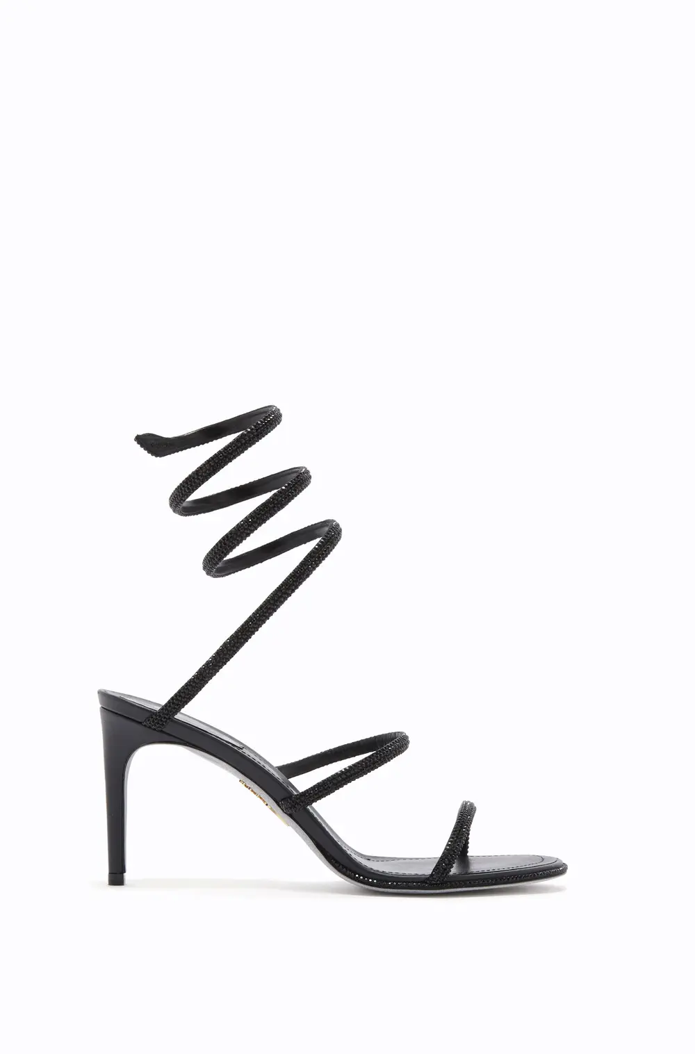 Rene Caovilla CLEO BLACK SANDAL 80