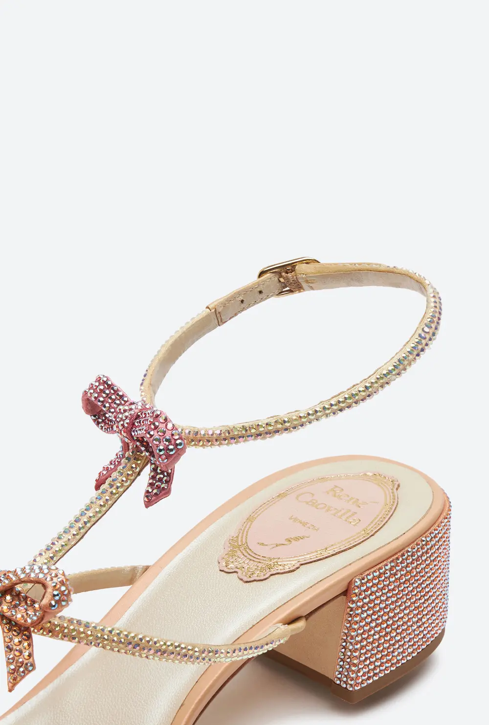 Rene Caovilla Sandals With Ankle Laces Caterina