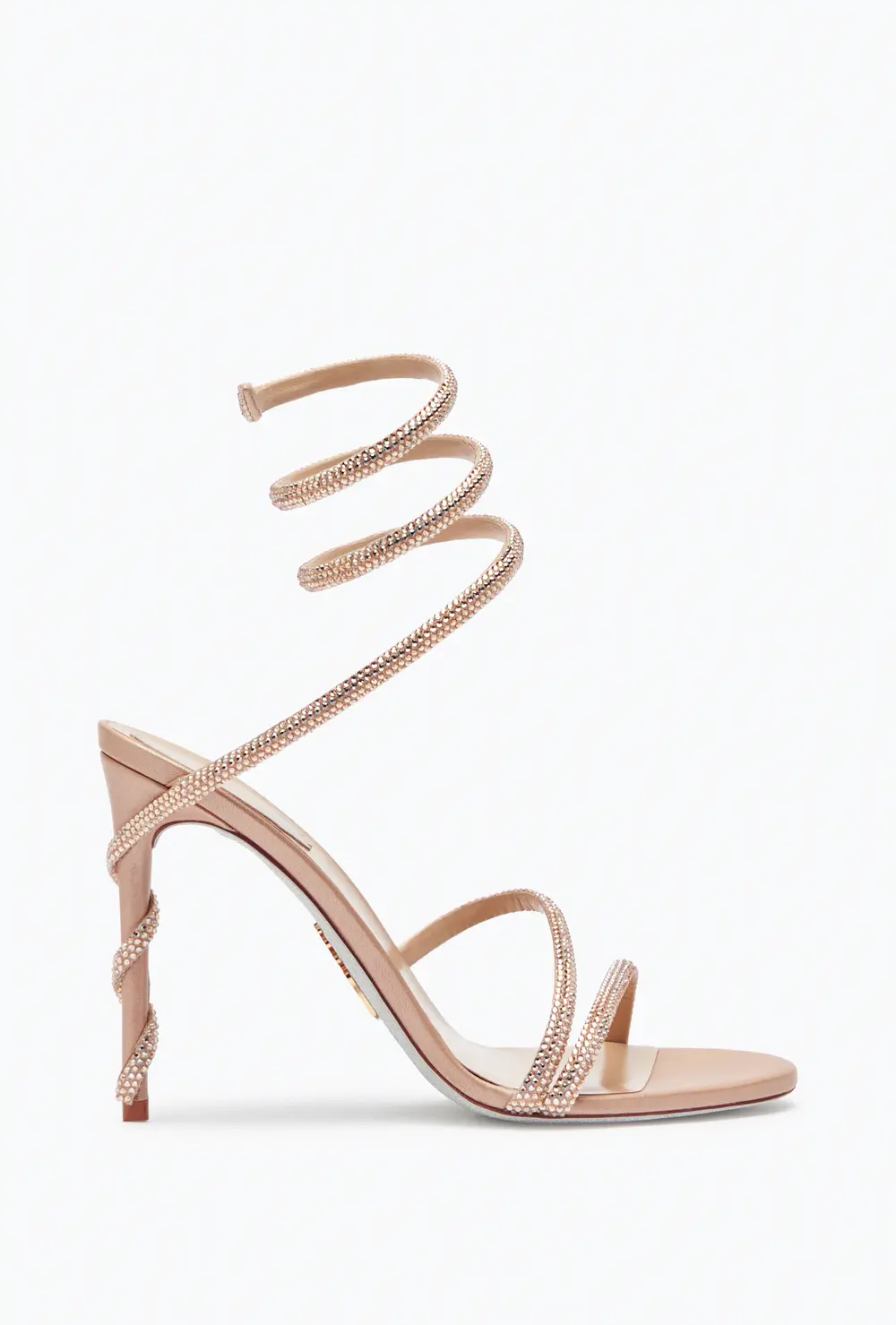 Rene Caovilla MARGOT CRYSTAL BLUSH SANDAL 105