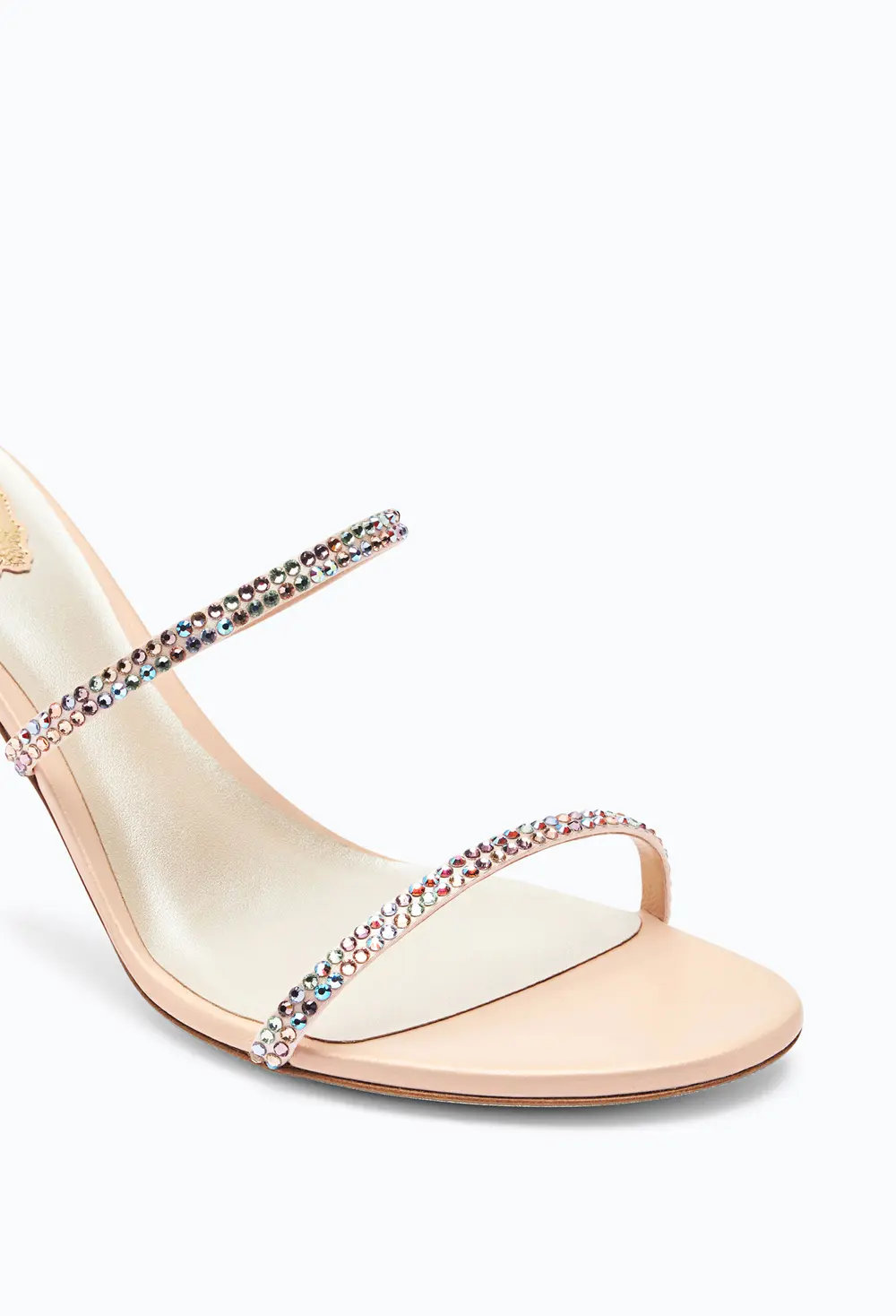 Rene Caovilla Cleo Pink And Multicolor Sandal 80