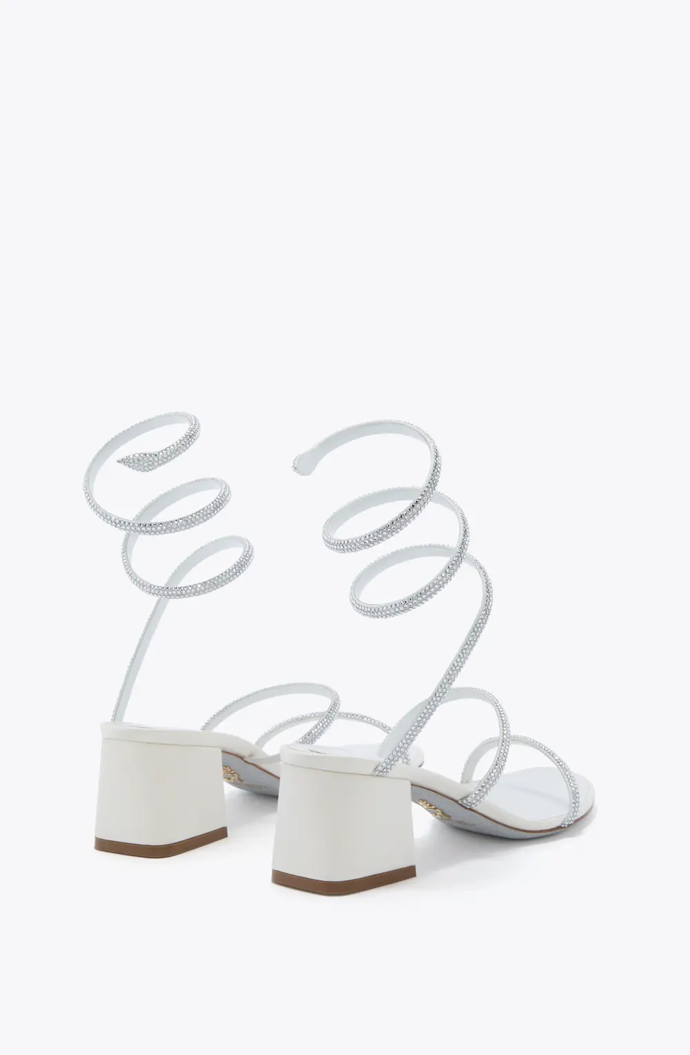 Rene Caovilla CLEO WHITE SANDAL 50