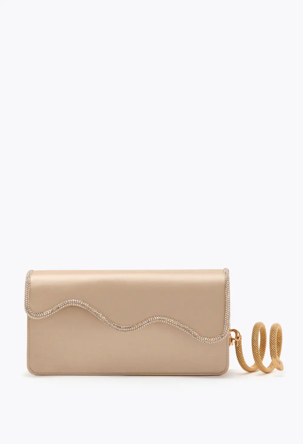 Rene Caovilla ONDA GOLD CLUTCH