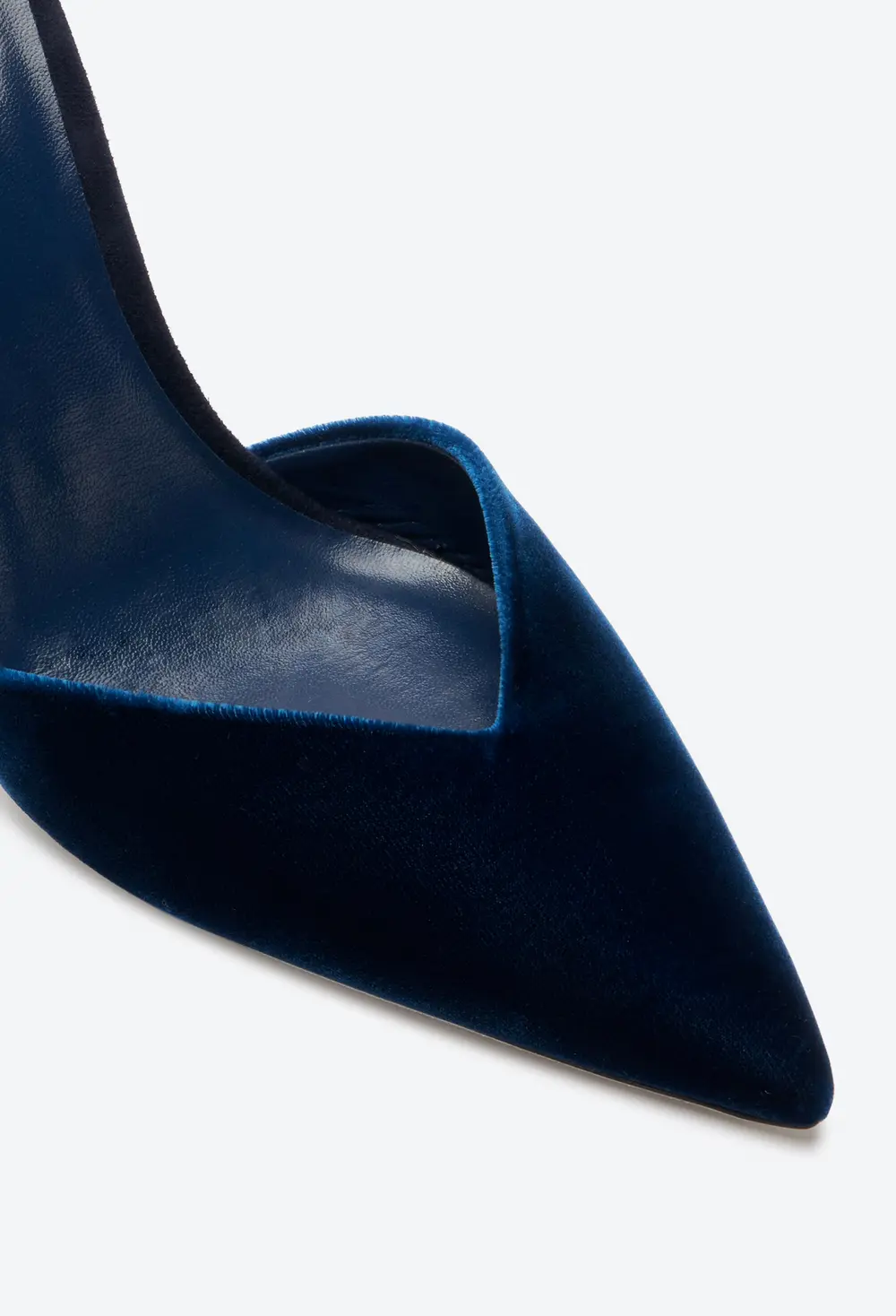 Rene Caovilla Margot Deep Blue Slingback Pump 105