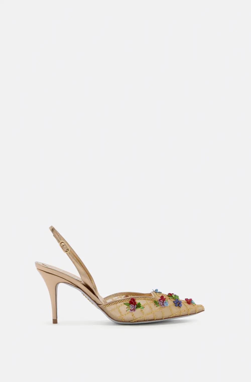 Rene Caovilla FLORA GOLD SLINGBACK 80