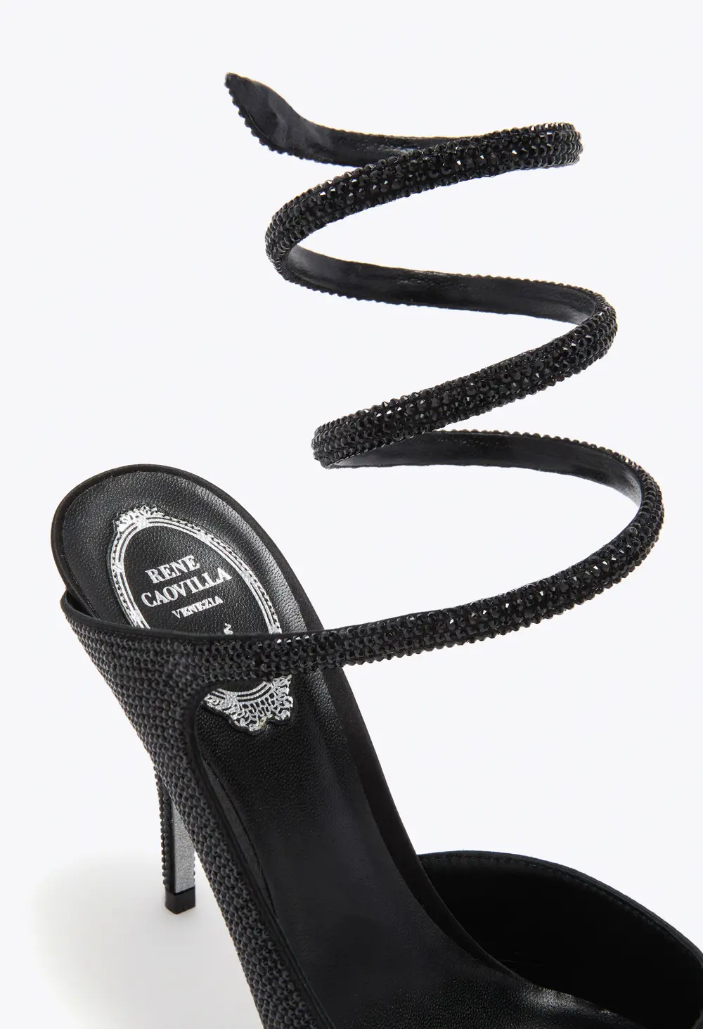 Rene Caovilla CLEO BLACK PUMP 100