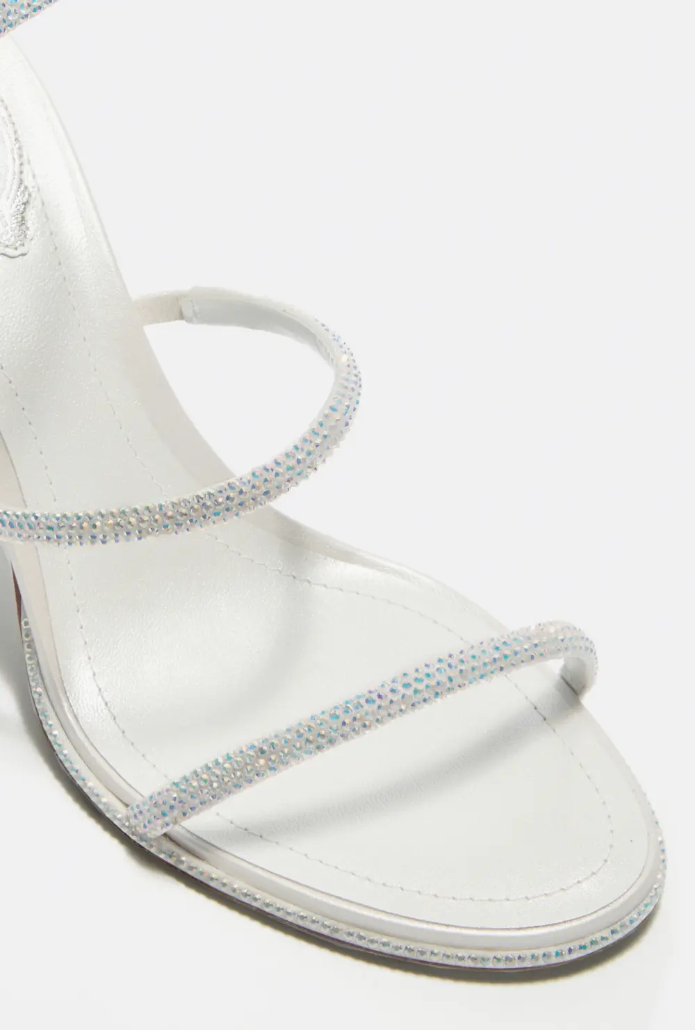 Rene Caovilla CLEO WHITE SANDAL 80