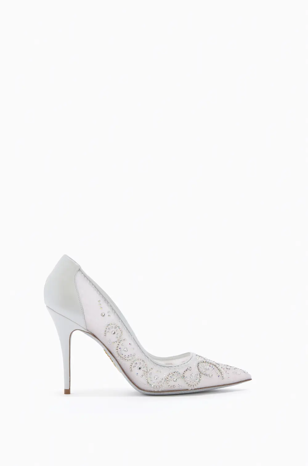 Rene Caovilla JAHANARA WHITE PUMP 100
