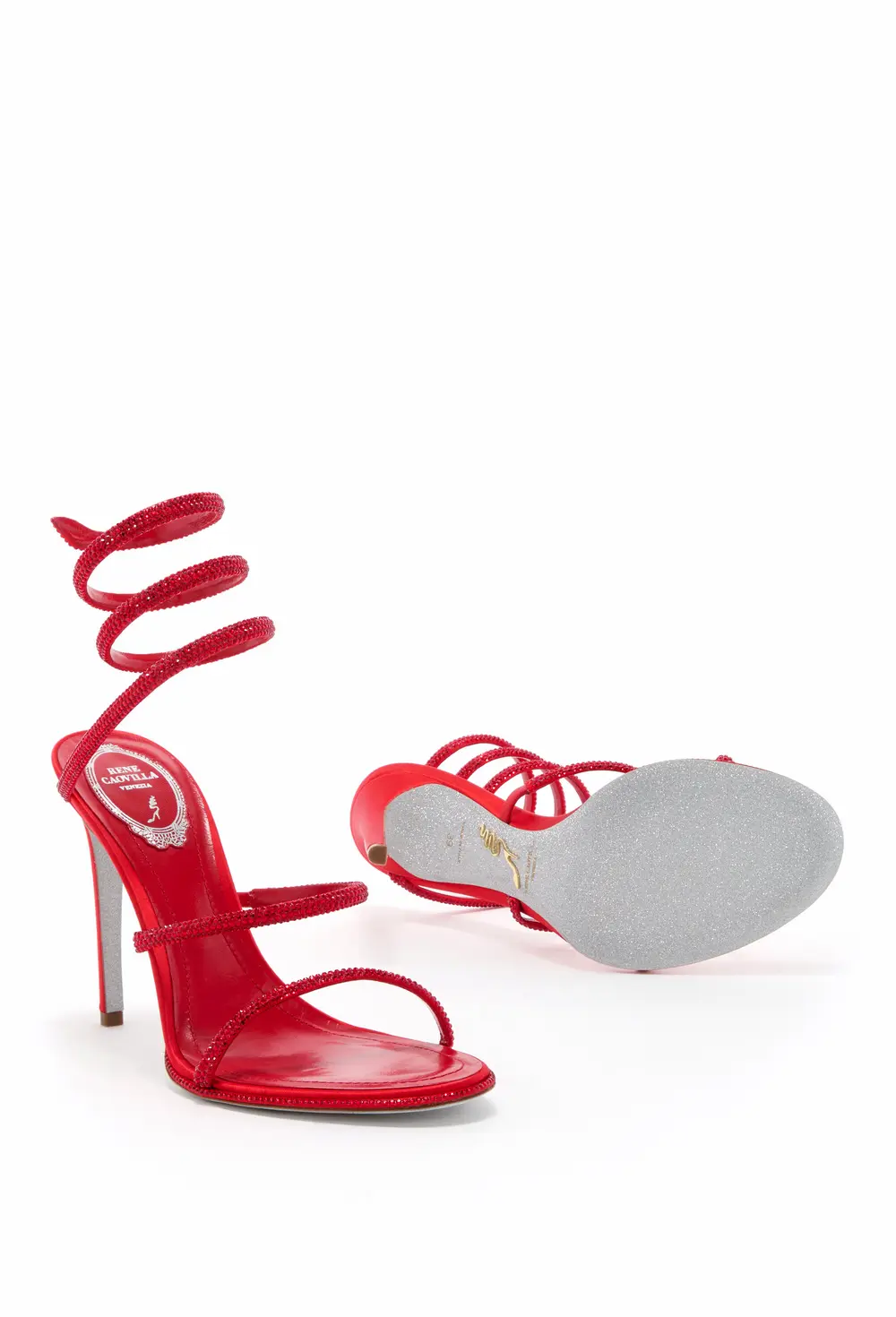 Rene Caovilla CLEO RED SANDAL 105