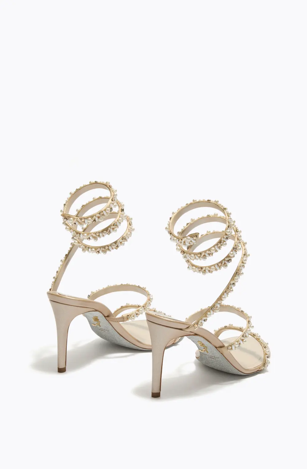 Rene Caovilla GOLDEN HONEY SANDAL 80