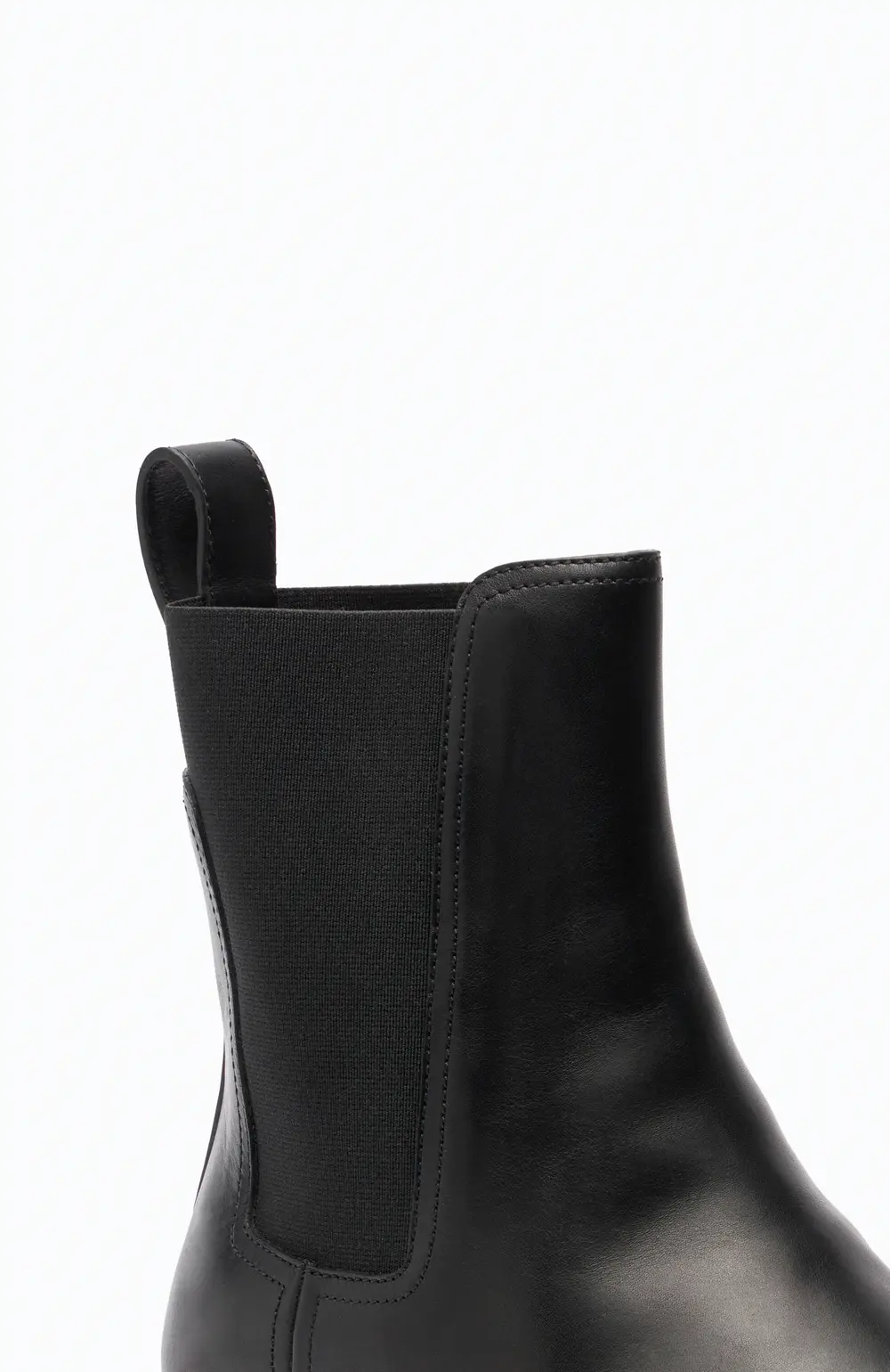 Rene Caovilla Black Leather Ankle Boots Bika