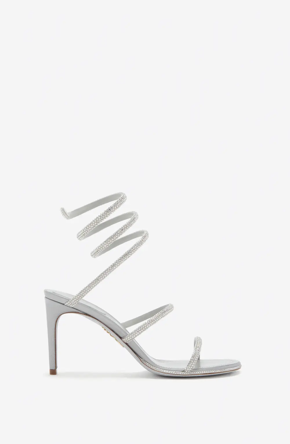Rene Caovilla CLEO SILVER SANDAL 80