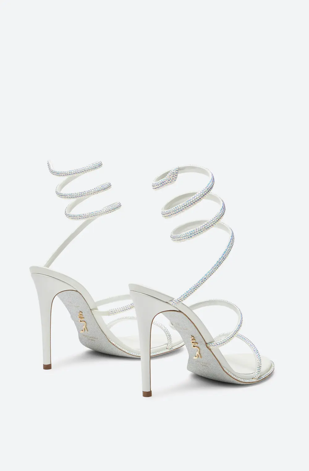 Rene Caovilla Sandals With Rhinestones Cleo