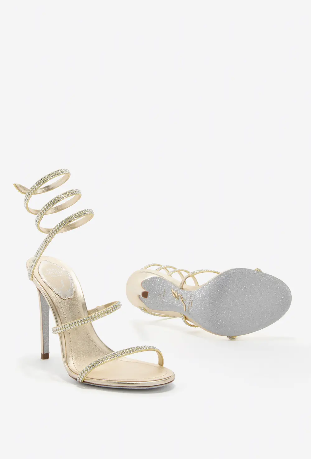 Rene Caovilla CLEO BUTTER YELLOW SANDAL 105
