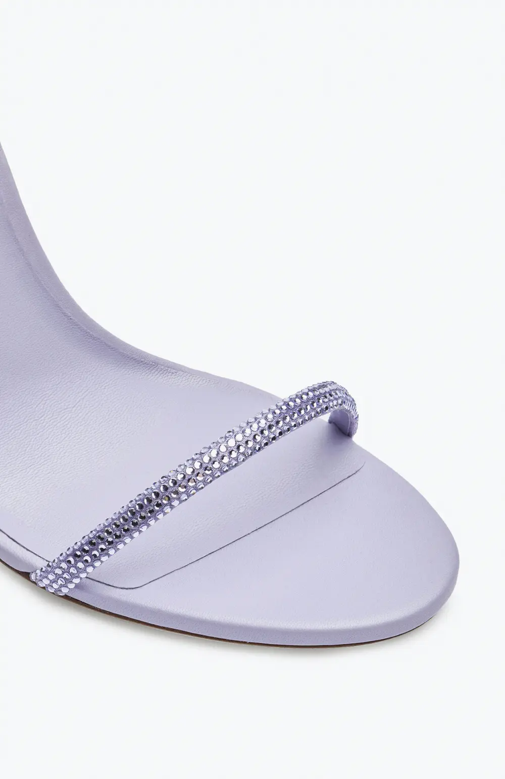 Rene Caovilla Ellabrita Crystal Lavender Sandal 105