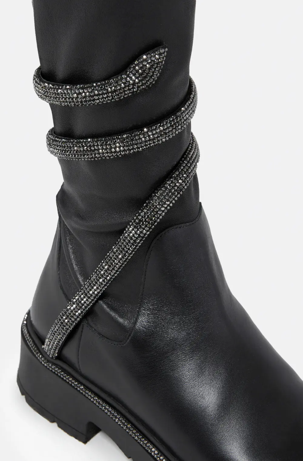 Rene Caovilla CLEO BLACK CUISSARD BOOT 50