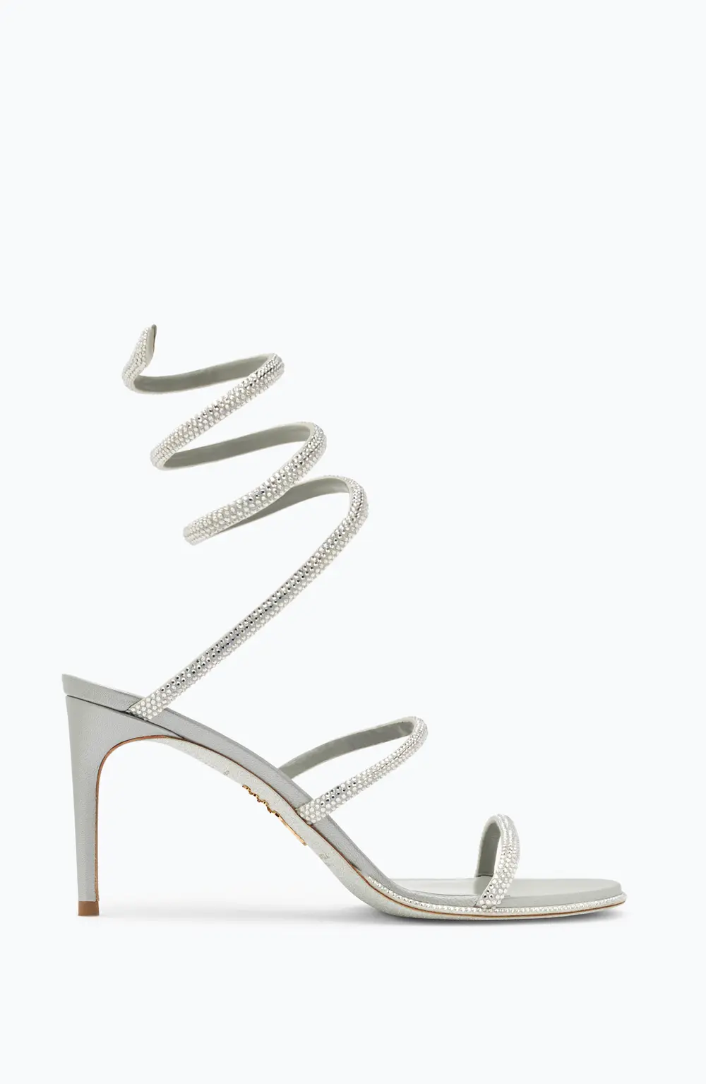 Rene Caovilla CLEO SILVER SANDAL 80