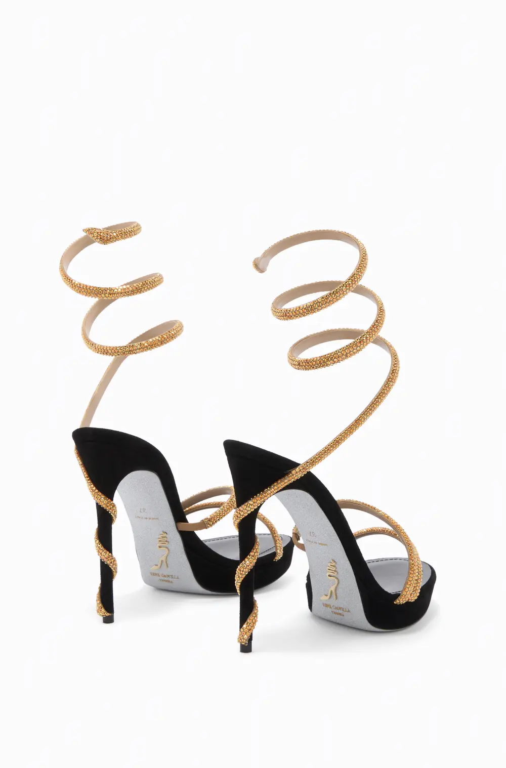 Rene Caovilla MARGOT HONEY PLATFORM SANDAL 120