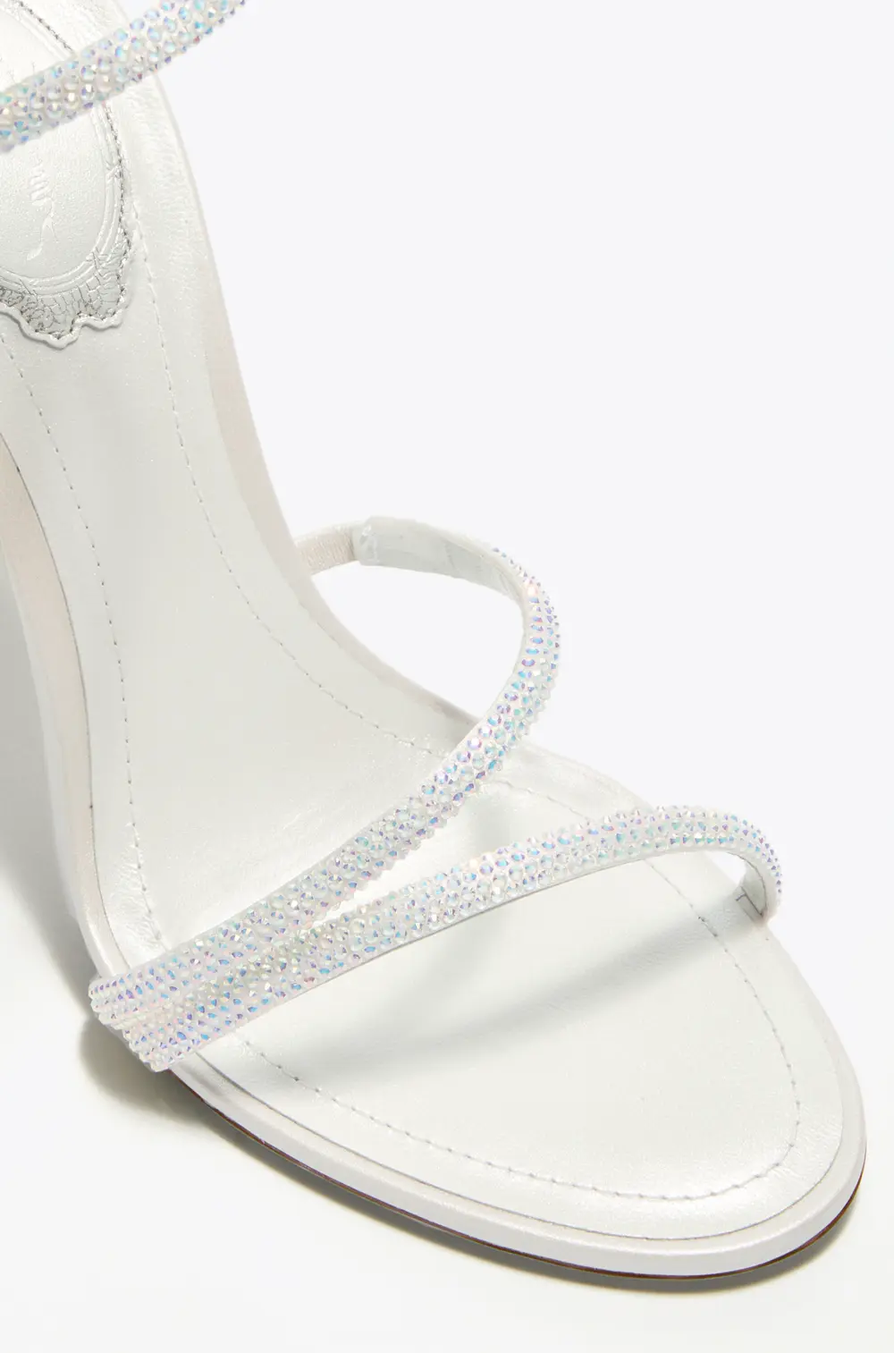 Rene Caovilla MARGOT WHITE SANDAL 105