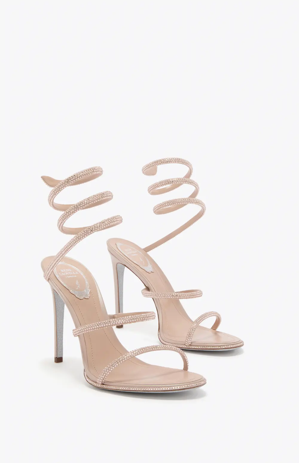 Rene Caovilla CLEO NUDE SANDAL 105