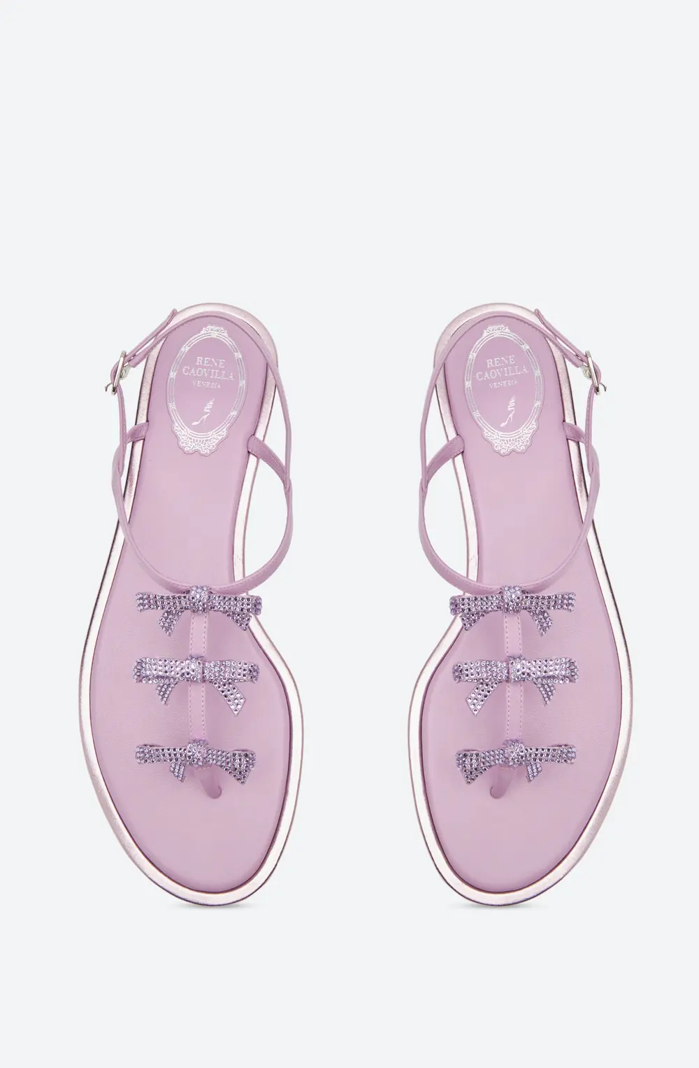 Rene Caovilla Caterina Mauve Thong Sandal 10