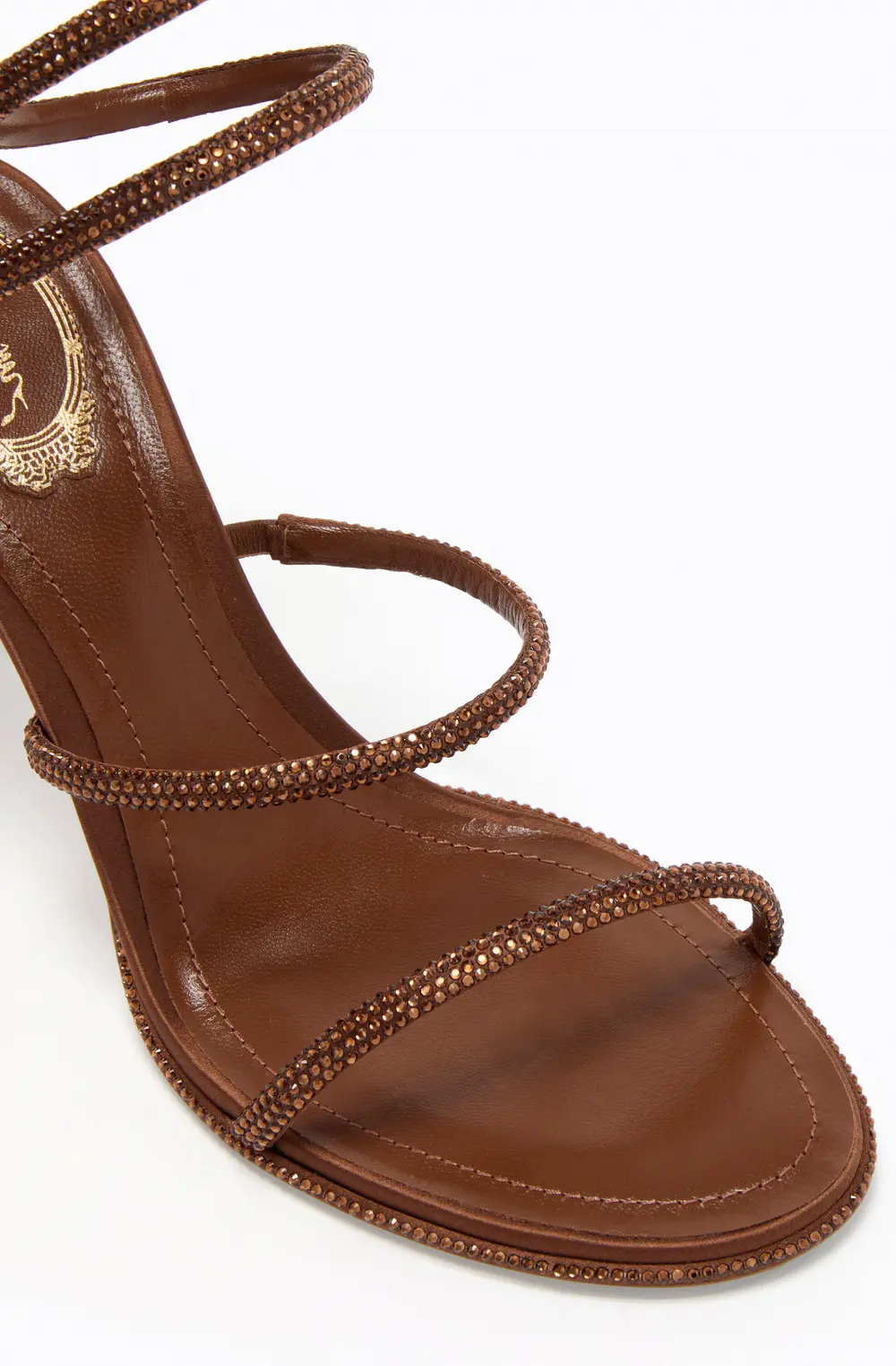 Rene Caovilla CLEO BROWN SANDAL 80