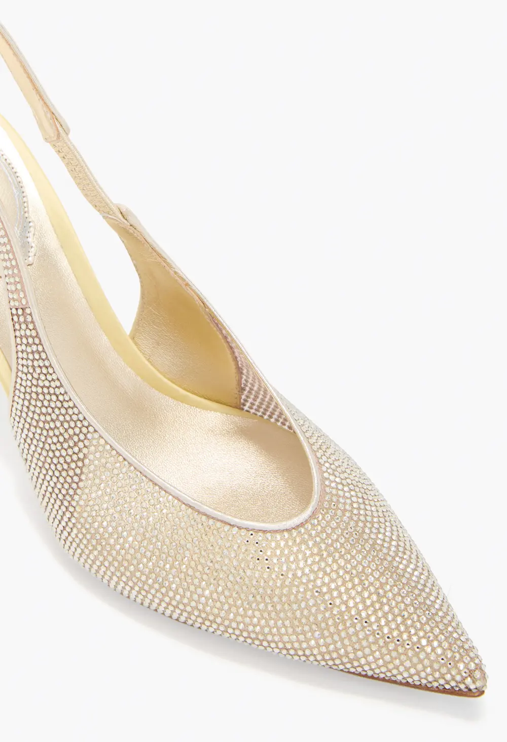 Rene Caovilla JINNY BUTTER YELLOW SLINGBACK 80