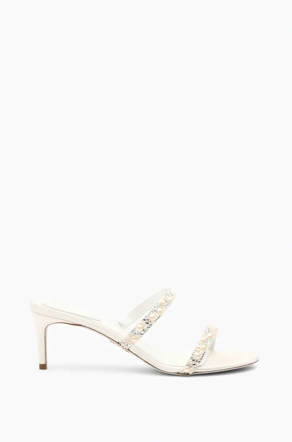 Rene Caovilla PEARL WHITE MULE 60