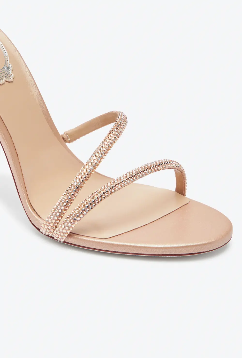 Rene Caovilla MARGOT CRYSTAL BLUSH SANDAL 105