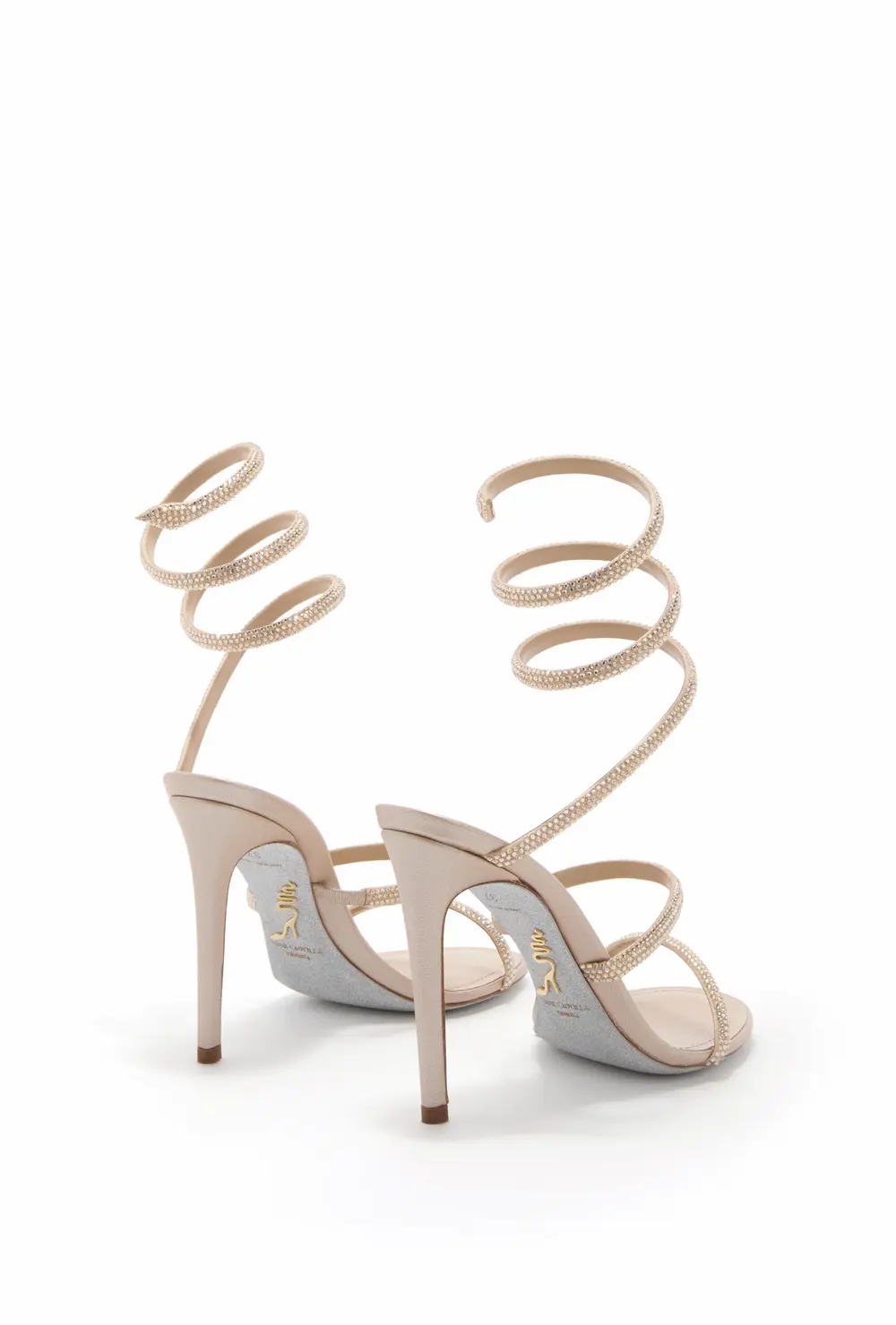 Rene Caovilla CLEO GOLD SANDAL 105